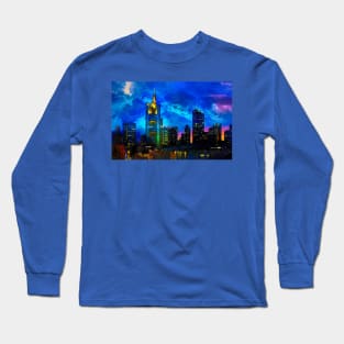 City by Night Long Sleeve T-Shirt